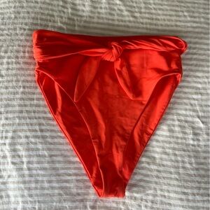 Mara Hoffman Goldie Bikini Bottom – S – NWOT - Unique Sample, Bright Orange